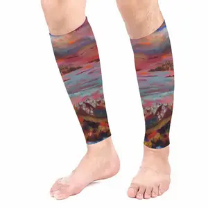 Red Skies Calf Sleeves