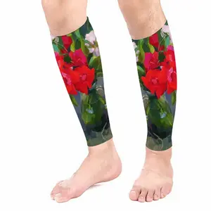 Roses From An Abandoned Garden Calf Sleeves