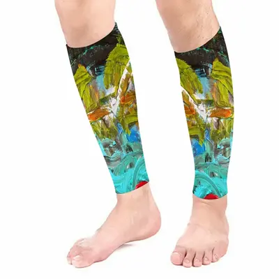 Alienation In A Fake World Calf Sleeves