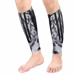 Pathway Through The Forest Calf Sleeves