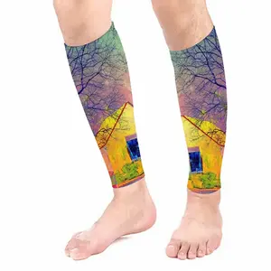 Yellow House Calf Sleeves