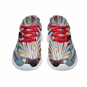 Men Rainbow Zebra New London Shoes