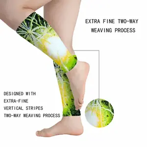 Green Fireworks Calf Sleeves