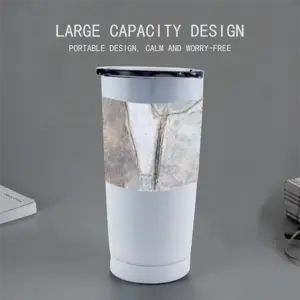 White Shape Vehicle Heat Preservation Cup