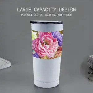 Floral Rhapsody Vehicle Heat Preservation Cup