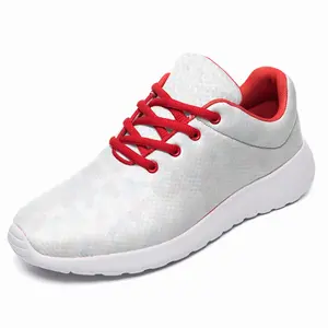 Men White-Soft Colorful New London Shoes