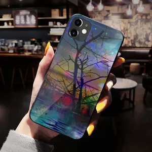 Hypnotic Universe iPhone 12 Phone Case (Tempered Film)