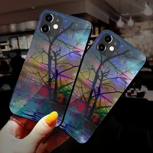 Hypnotic Universe iPhone 12 Phone Case (Tempered Film)