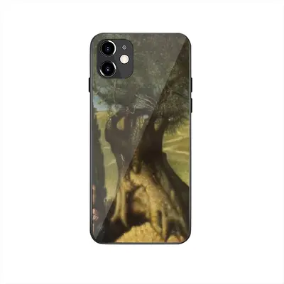 Old Olive iPhone 12 Phone Case (Tempered Film)