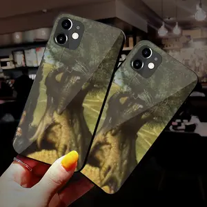 Old Olive iPhone 12 Phone Case (Tempered Film)