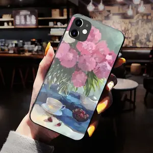 Still Life With Peonies iPhone 12 Phone Case (Tempered Film)