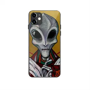 Icon Of Alien Enki iPhone 12 Phone Case (Tempered Film)