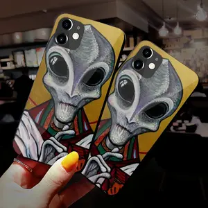 Icon Of Alien Enki iPhone 12 Phone Case (Tempered Film)