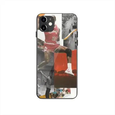 Air Jordan iPhone 12 Phone Case (Tempered Film)