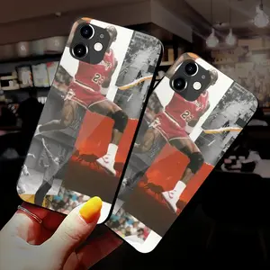 Air Jordan iPhone 12 Phone Case (Tempered Film)