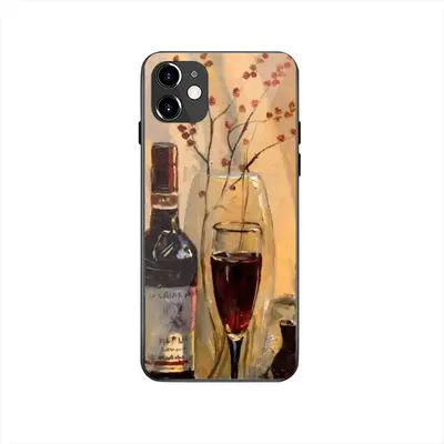 Still Life With Wine iPhone 12 Phone Case (Tempered Film)