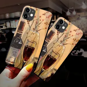 Still Life With Wine iPhone 12 Phone Case (Tempered Film)