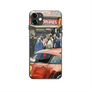 First Mcdonalds In Russia iPhone 12 Phone Case (Tempered Film)