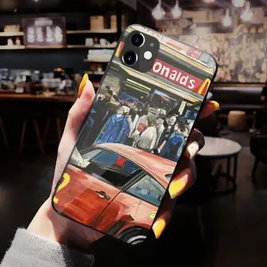 First Mcdonalds In Russia iPhone 12 Phone Case (Tempered Film)