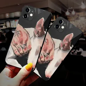 Dog iPhone 12 Phone Case (Tempered Film)