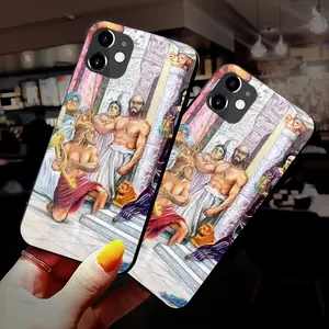 Jezebel And Ahab iPhone 12 Phone Case (Tempered Film)