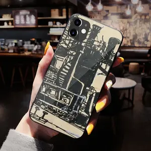 Gas Works iPhone 12 Phone Case (Tempered Film)