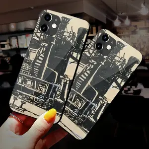 Gas Works iPhone 12 Phone Case (Tempered Film)