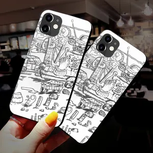 Battleground iPhone 12 Phone Case (Tempered Film)