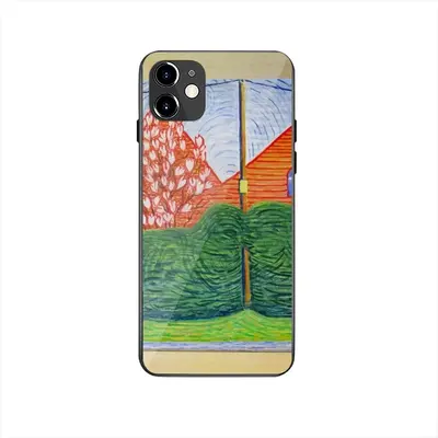 Verdant Curtain iPhone 12 Phone Case (Tempered Film)