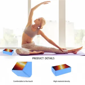 Nuclear Glazes Yoga Brick