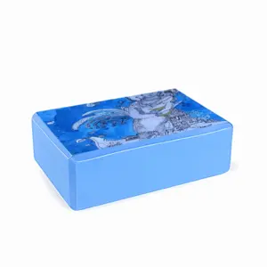 Drawing Ink - Blue Diva Yoga Brick