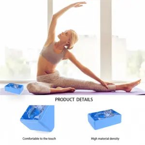 Drawing Ink - Blue Diva Yoga Brick