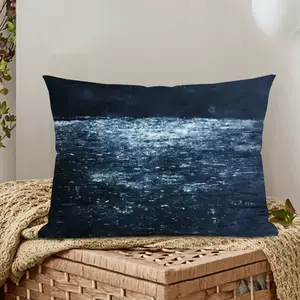 Silent Sea Polyester Pillow (Rectangle, Multi-Size)