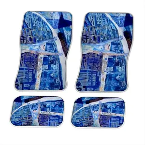 True Blue Car Foot Mats