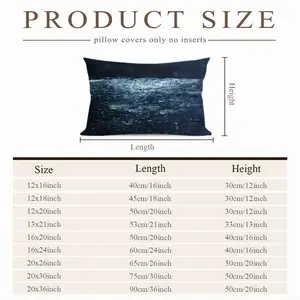 Silent Sea Polyester Pillow (Rectangle, Multi-Size)