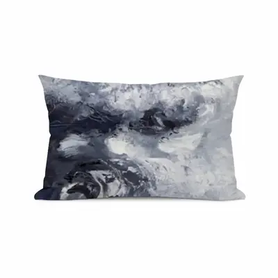 Charcoal Sky Polyester Pillow (Rectangle, Multi-Size)