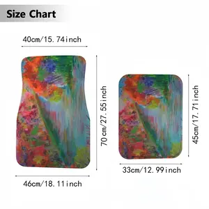 Rhythm Of Colors Car Foot Mats