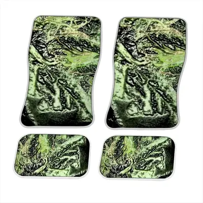 Botanic Plastic Car Foot Mats