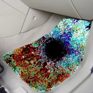 Matrix Flower Car Foot Mats