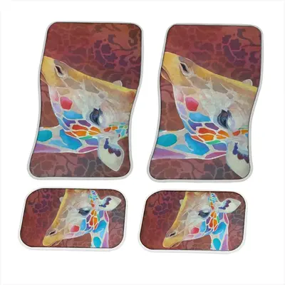 Giraffe Car Foot Mats