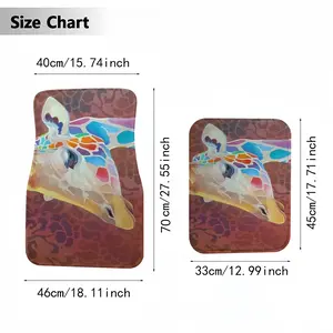 Giraffe Car Foot Mats