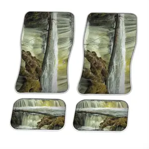 Minnihaha-Curling Waterfall Car Foot Mats