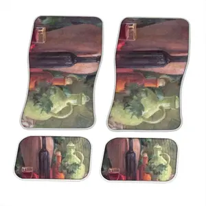 Still Life (Green And Red) Car Foot Mats