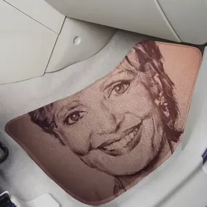 Florence Henderson Portrait Car Foot Mats