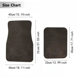 Twilight Small Car Foot Mats