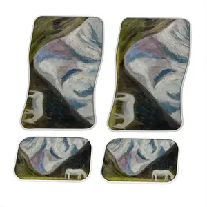 The White Horse Car Foot Mats