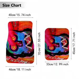 Affiche Collector 4 Car Foot Mats