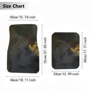 Rivers Of Gold Car Foot Mats