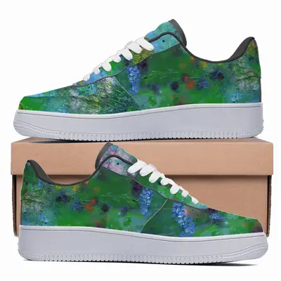 Men Blossoms On The Pond Low Top Shoes