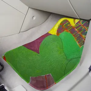 Green Woman Car Foot Mats